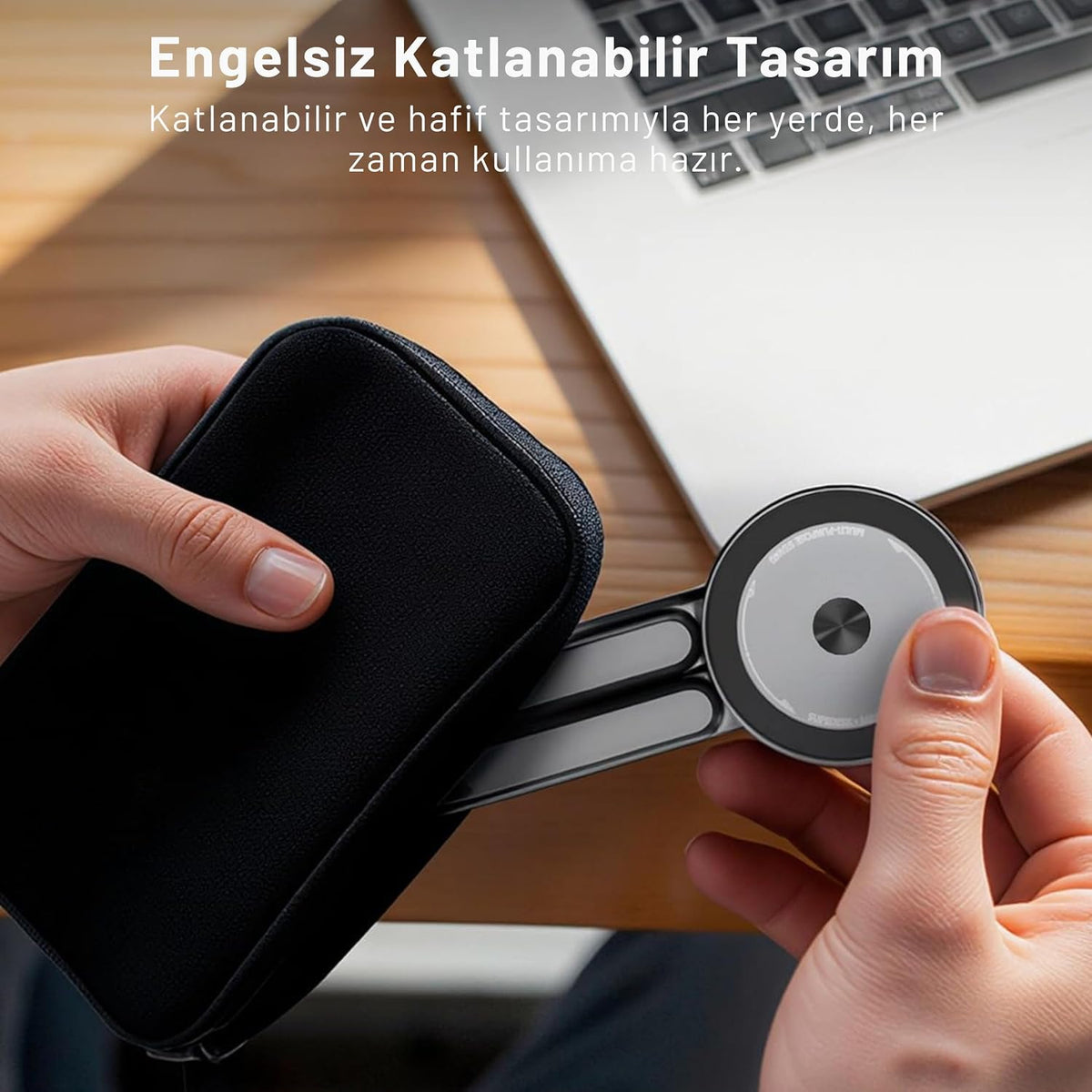 Premium Manyetik 3’ü 1 Arada Stand